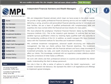 Tablet Screenshot of mplwealthmanagement.co.uk